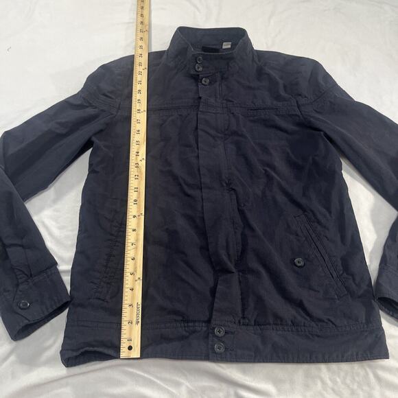 BDG UO Medium Navy Blue 100% Cotton Zip Up Lightweight Jacket - Picture 5 of 12
